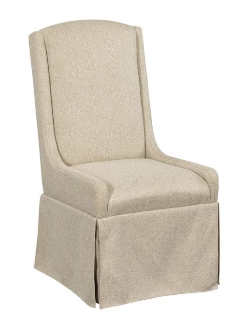 BARRIER SLIP COVERED DINING CHAIR